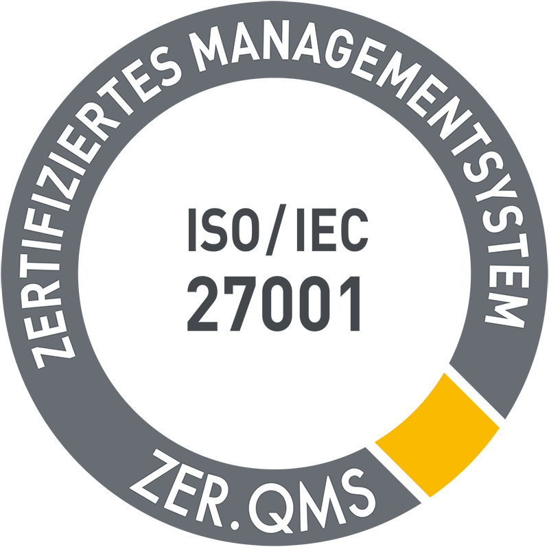 Zertifikat ISO 27001